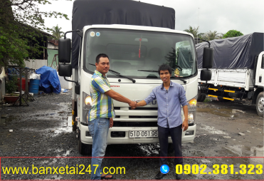 Khách hàng mua xe tải tại banxetai247 | bán xe tải uy tín giá chính hãng, phục vụ tốt nhất, bán xe tải giá rẻ, bán xe tải chính hãng, bán xe tải 247